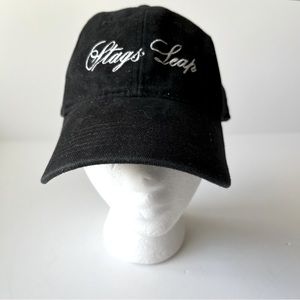 Just Fit Black Stags Leap Hat